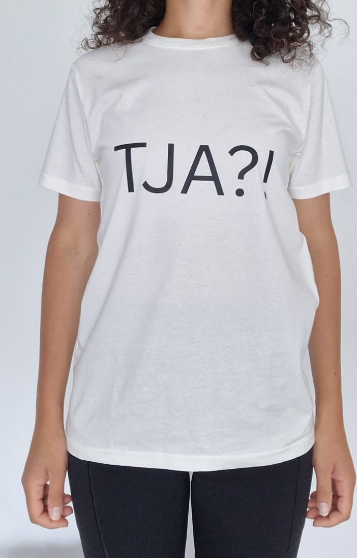 Set mit 3 Statement-T-Shirts – NA? / TJA?! / ALLES GUT? – Weiß