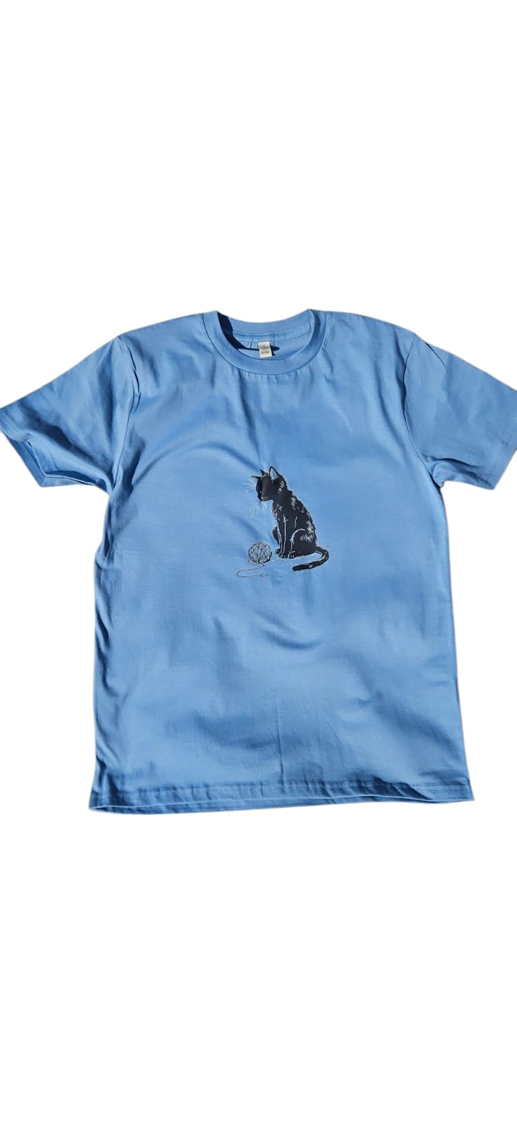 Unisex Katzen T-Shirt – 100% Baumwolle – Größen S bis L