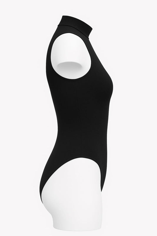 Damen-Body „Not My F*cking Problem” – Schwarz, Baumwolle, Statement-Print
